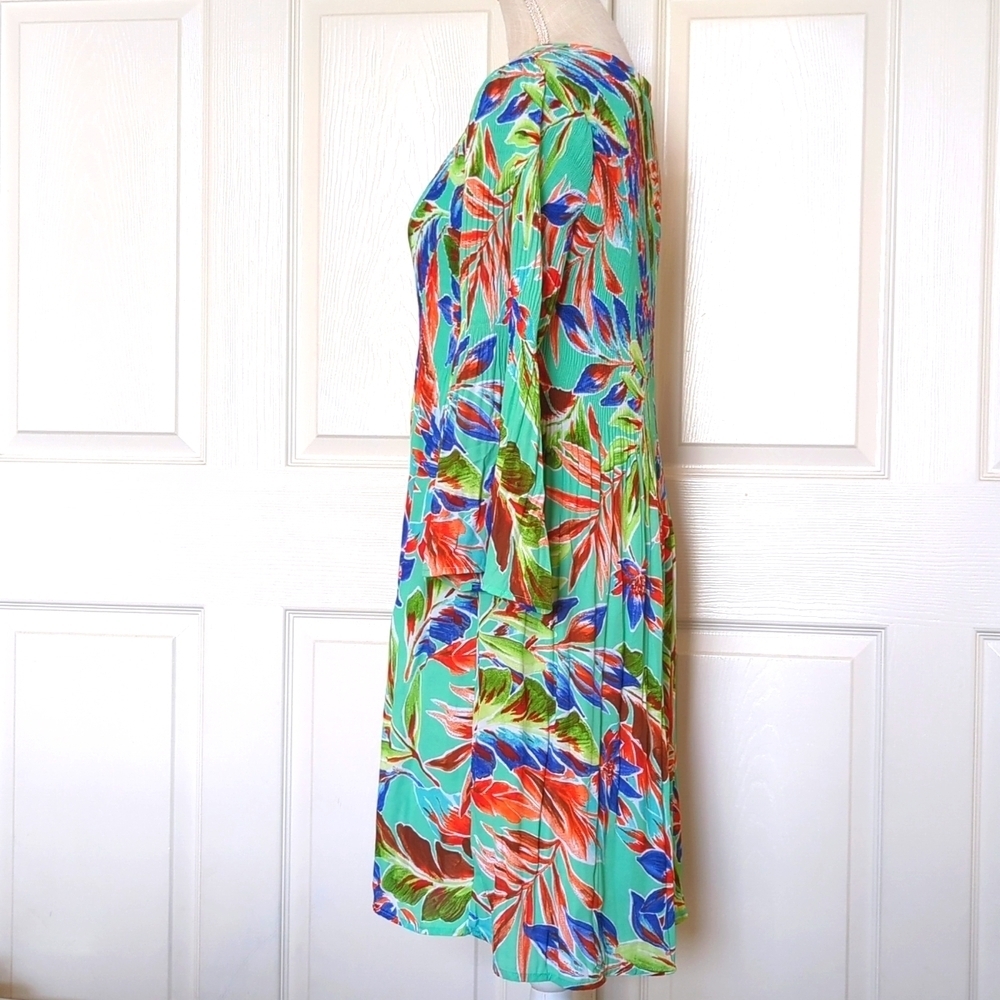 Sunny Leigh Tropical Floral Multicolor Dress - Picture 3 of 6